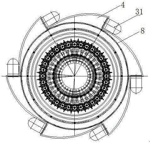 Enhanced air inlet and outlet device for packaging bag