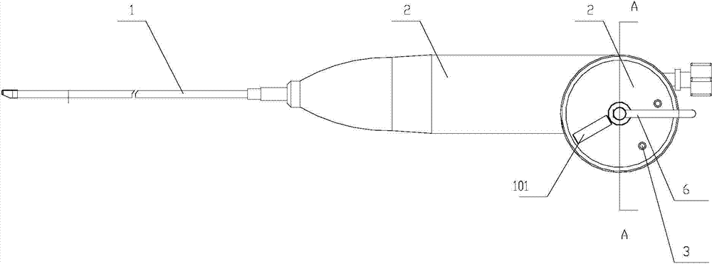 Improved angle adjusting mechanism for endoscope