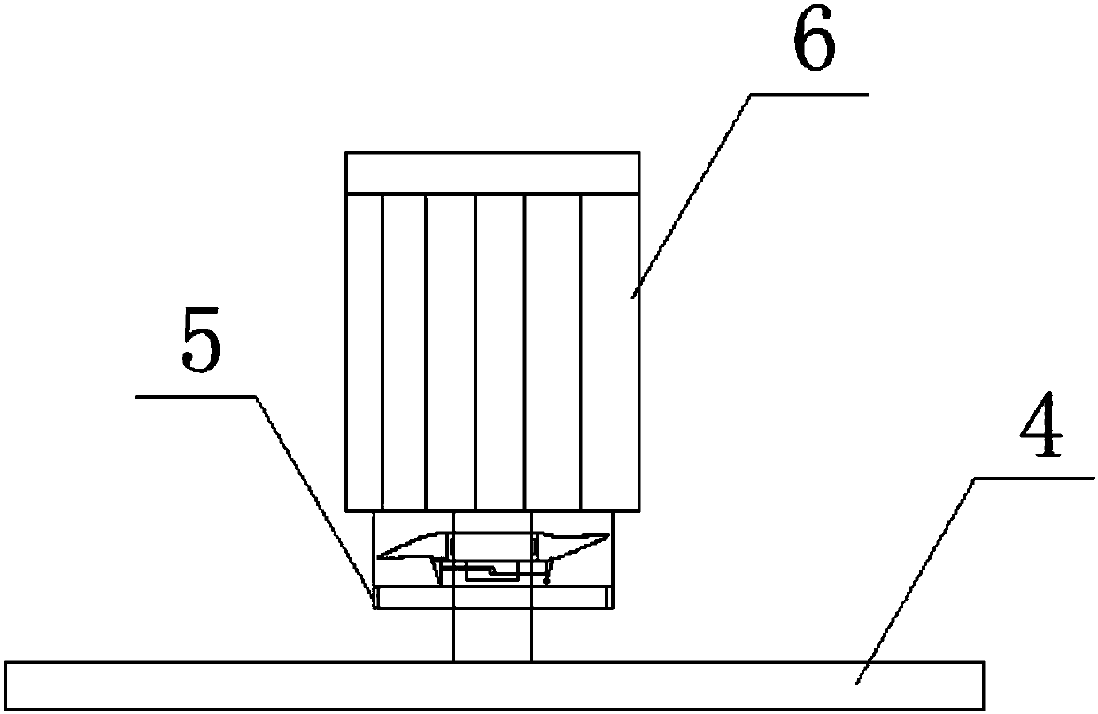 Aerial camera with fault protection function