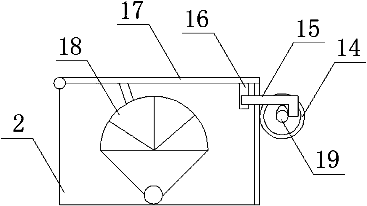 Aerial camera with fault protection function