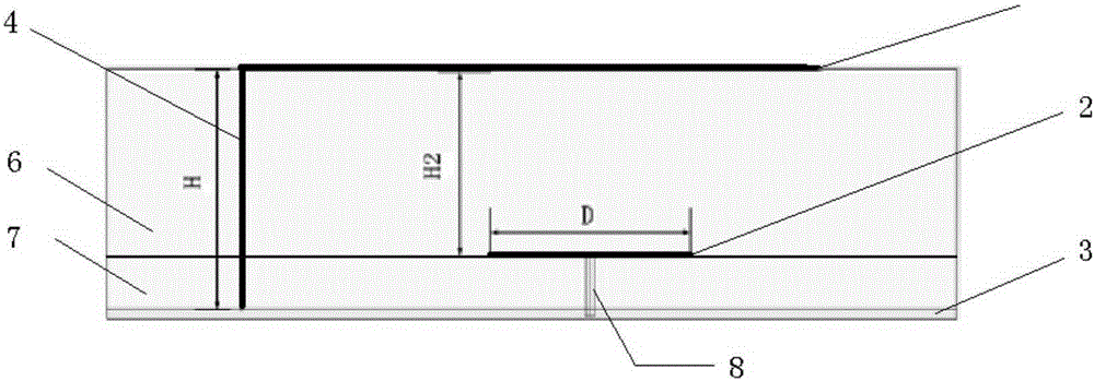 Broadband capacitive feed miniature microstrip paster antenna