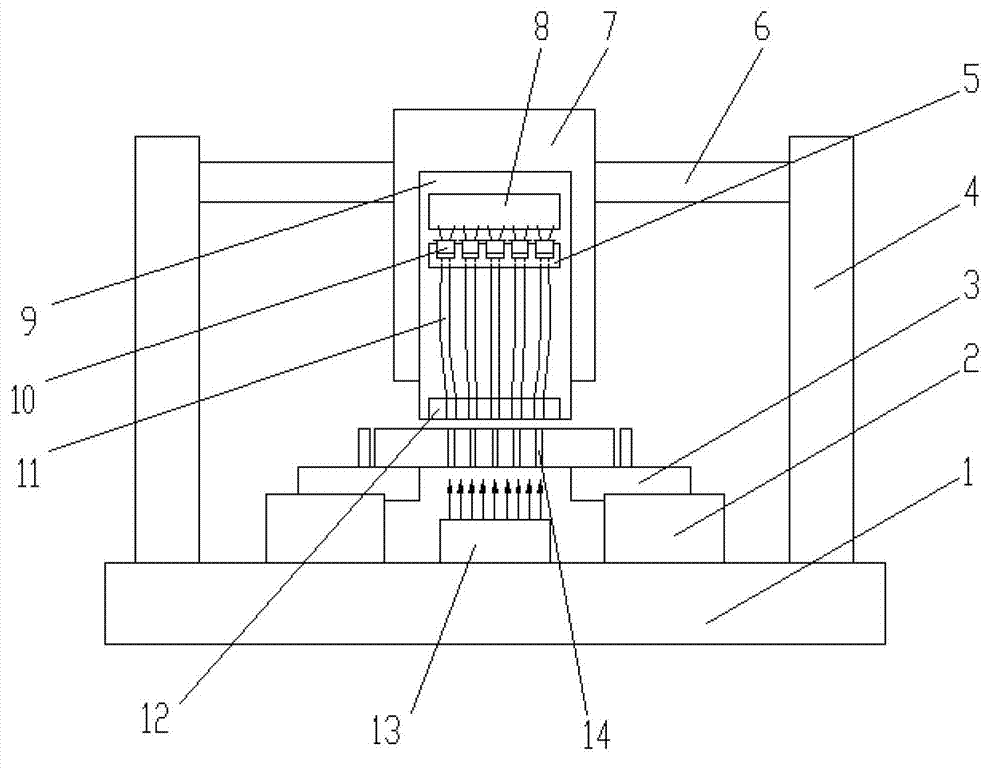 Micropore rapid detection method based on luminous flux and device