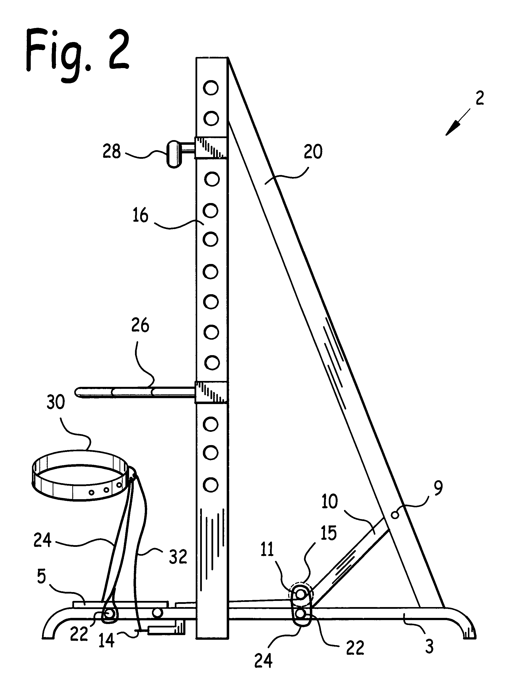 Adjustable weight-loaded dip-chin machine