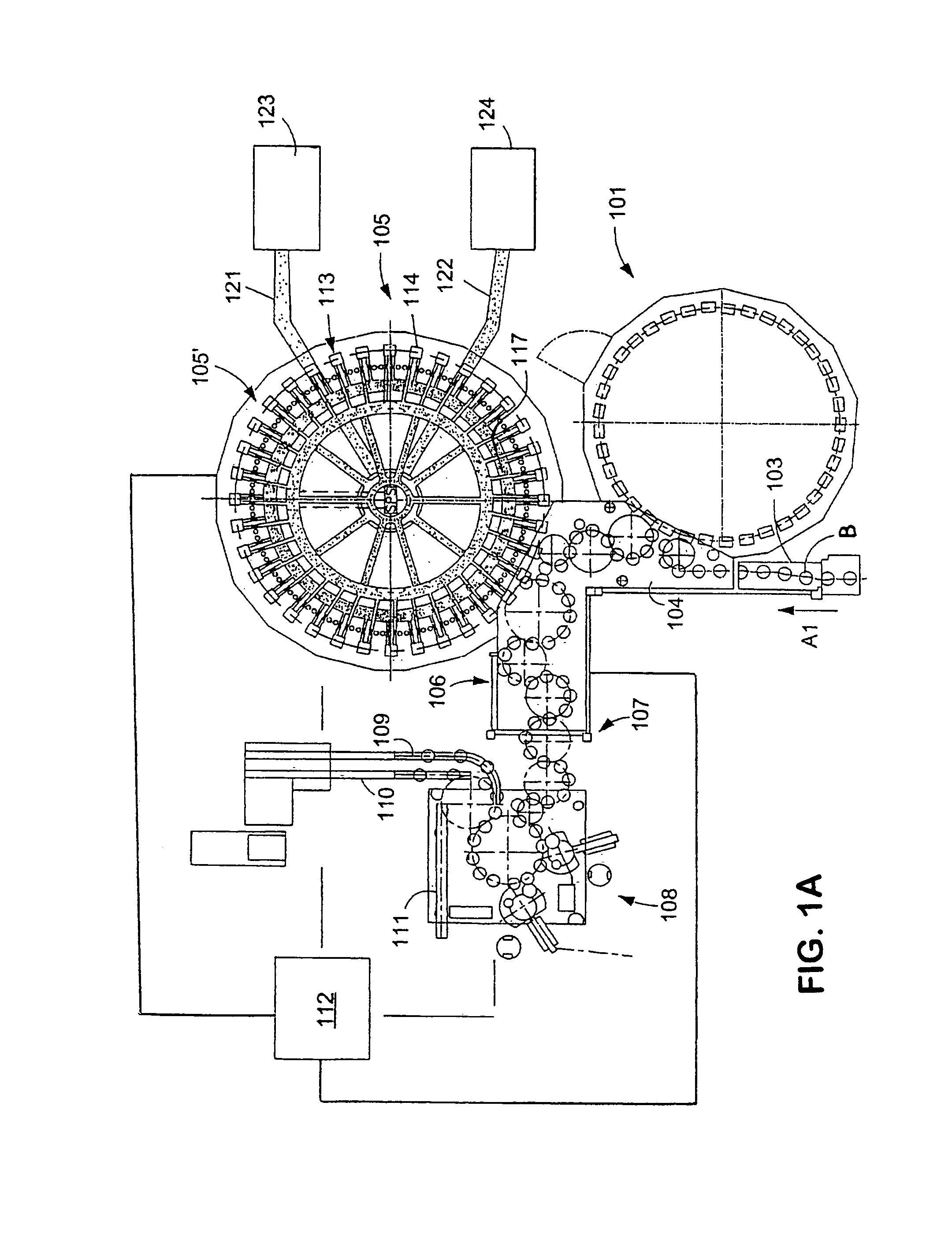 Beverage bottling plant for filling bottles with a liquid beverage having a filling machine for filling bottles with a liquid beverage