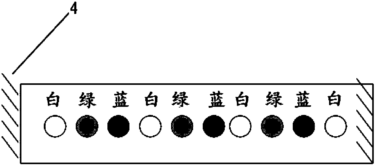 Combined type light emitting diode (LED) above-water fish lamp