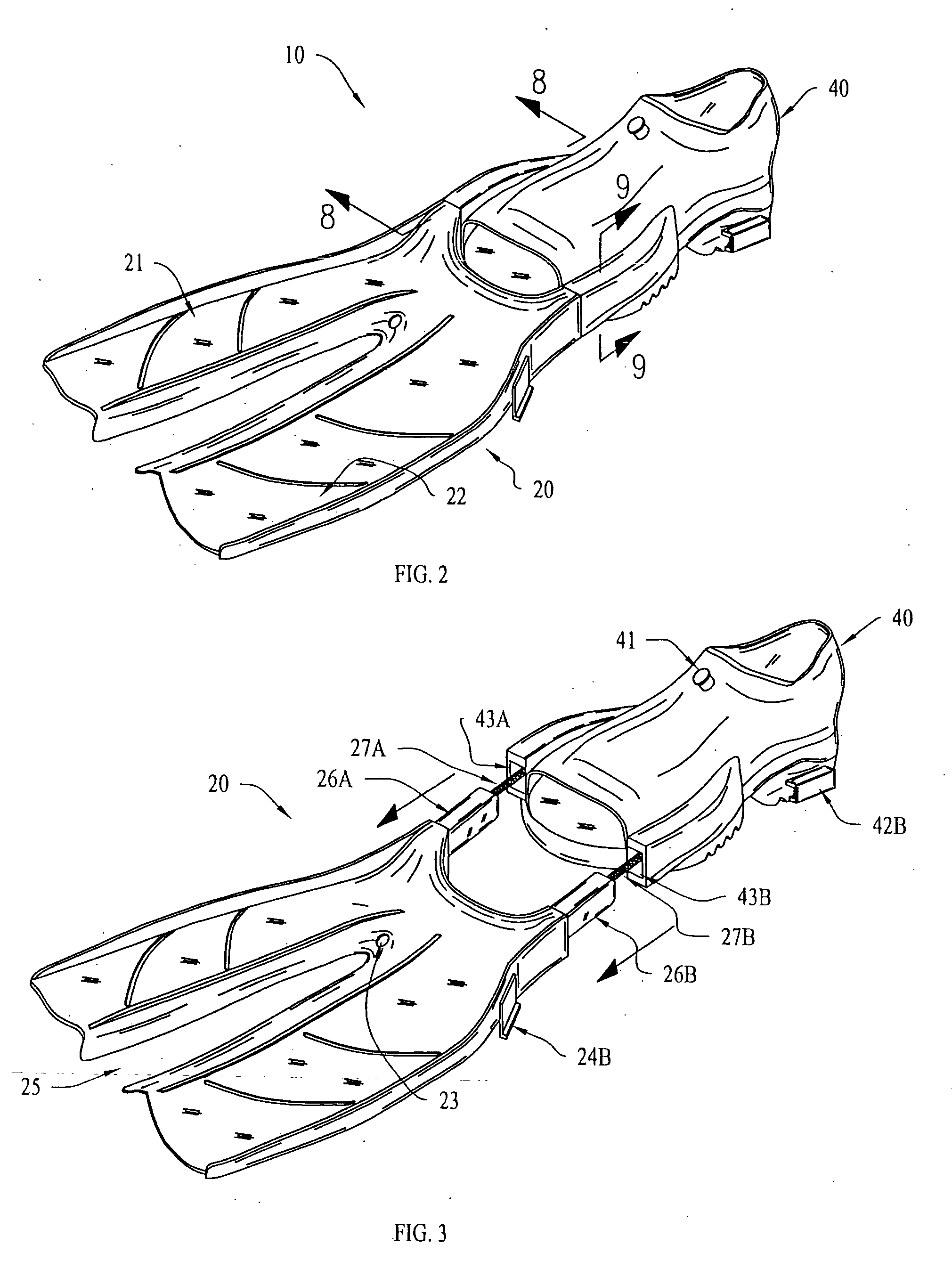 Amphibious shoe