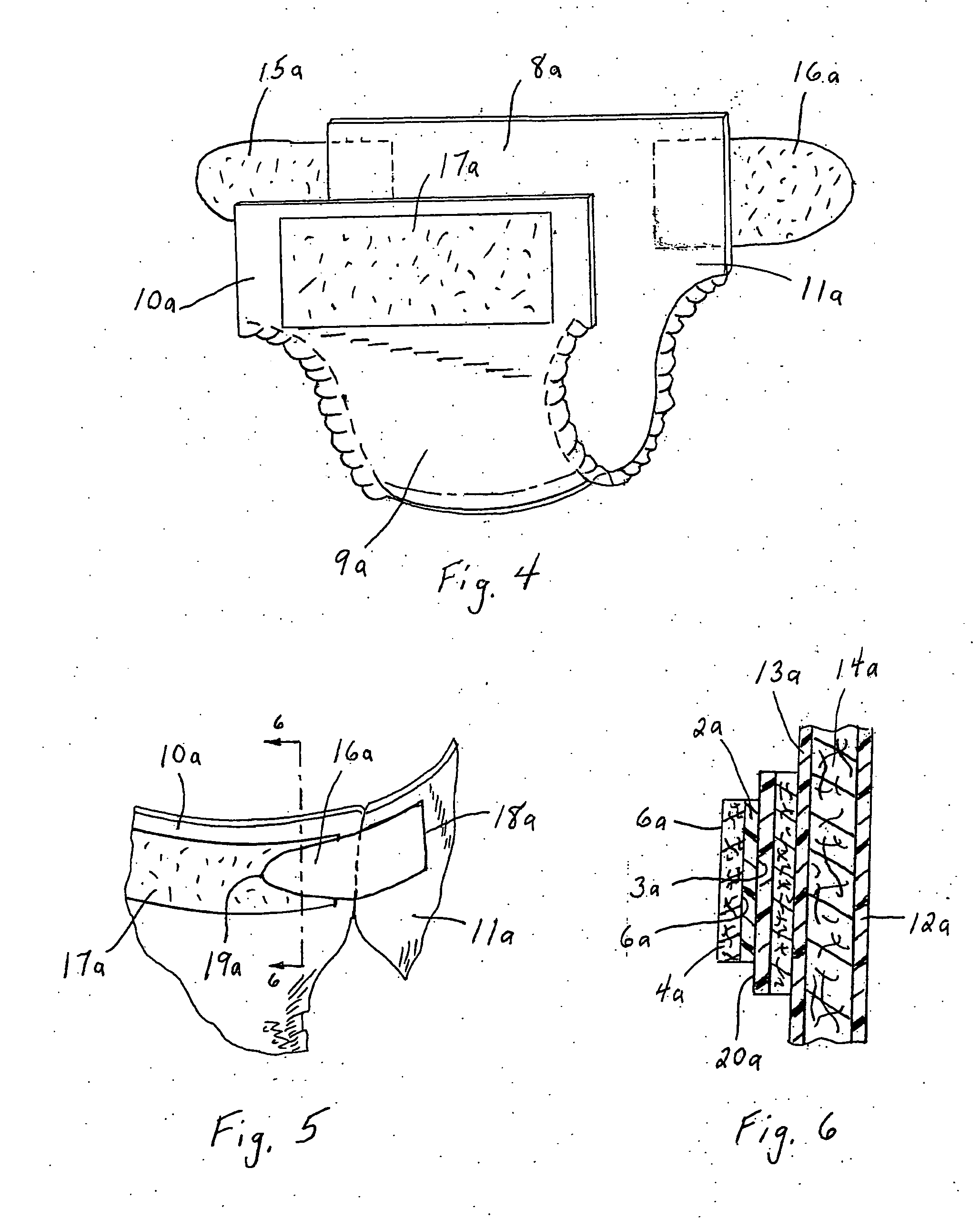 Cling film fastening system for disposable soft goods