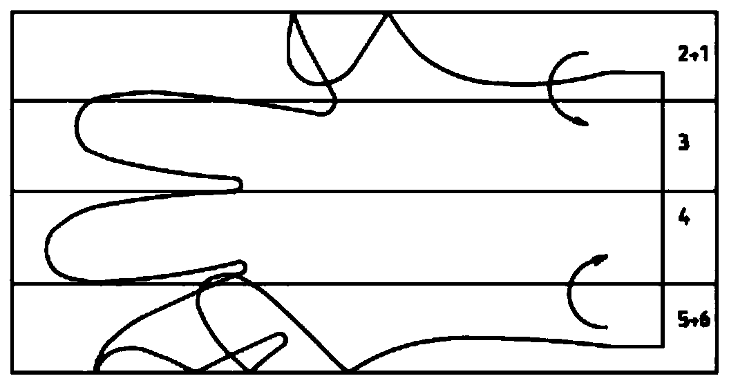 Glove folding and packaging device