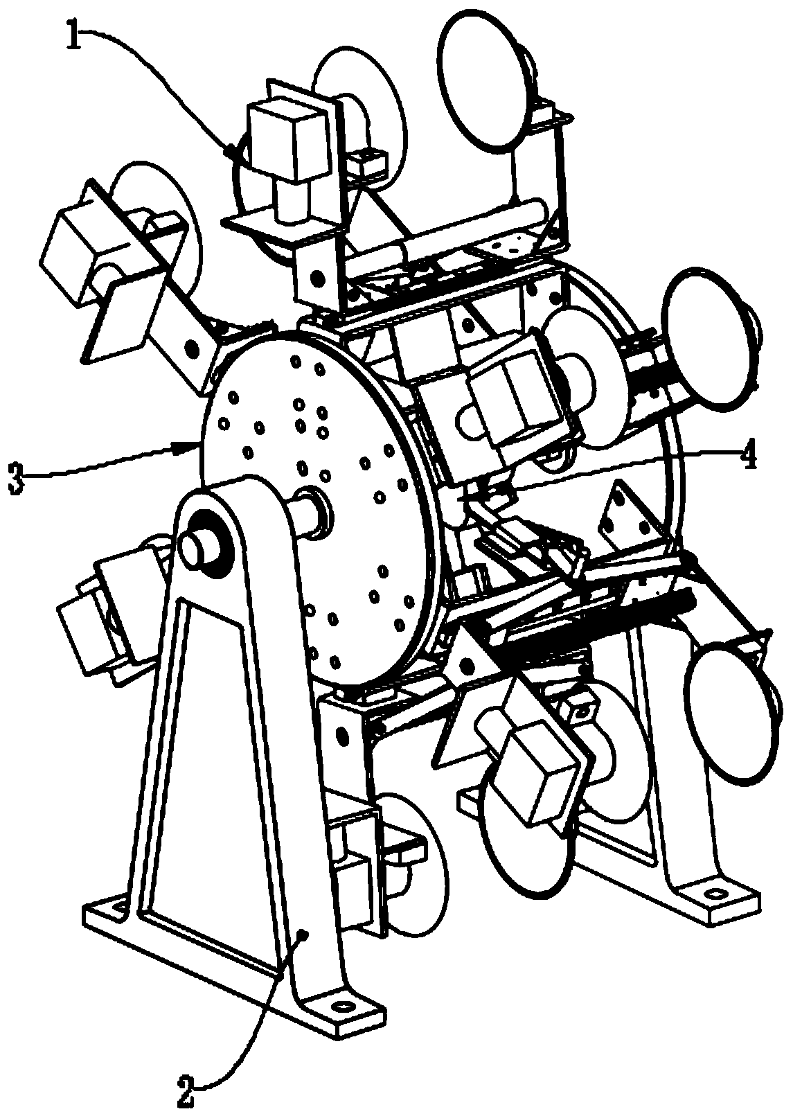 Apple posture fine adjustment device and posture adjustment equipment