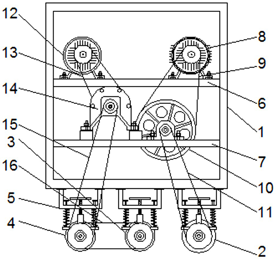 Equipment for leveling large-span light truss bridge surface