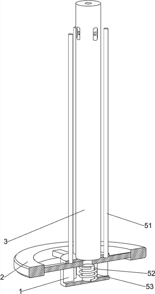 LED lamp supporting equipment for improving visibility in foggy days