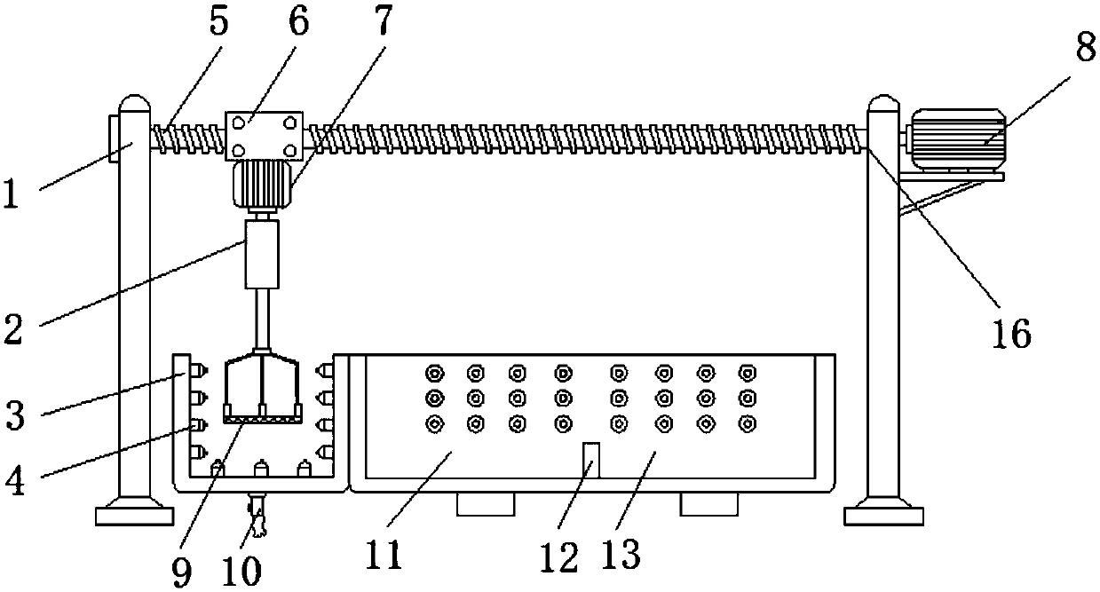 Integrated quenching equipment uniform in heating