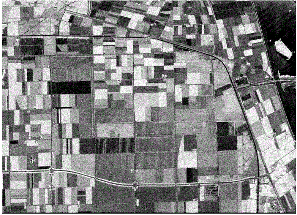 Polarization SAR terrain classification method based on deep RPCA