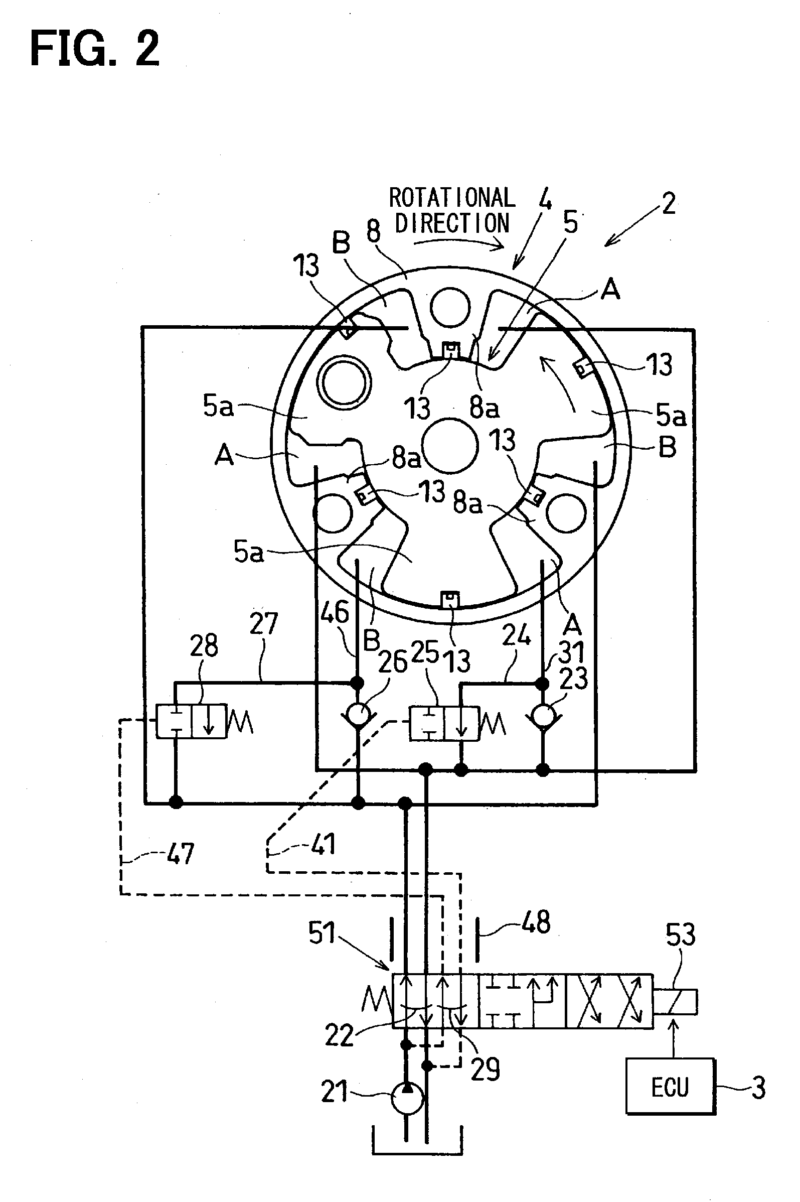 Valve timing control system