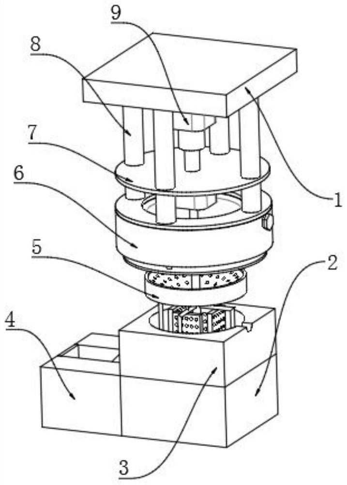 Building aggregate regeneration device and use method thereof