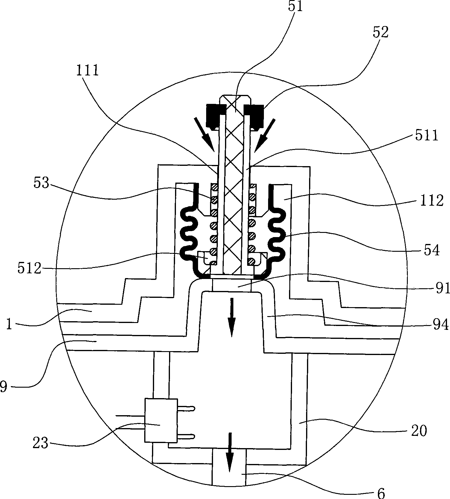 Purifier for reverse osmosis direct drinking machine