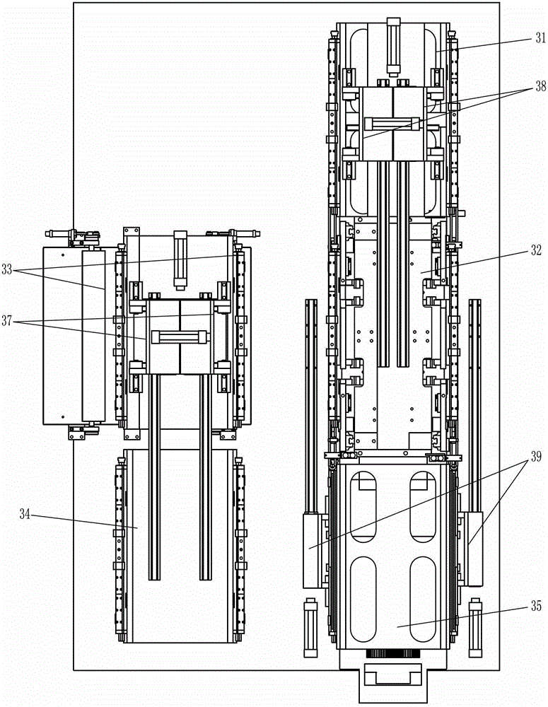 A crystal blank automatic grinding and polishing system and its docking mechanism