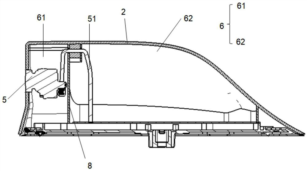 Shark fin intelligent antenna of vehicle-mounted camera