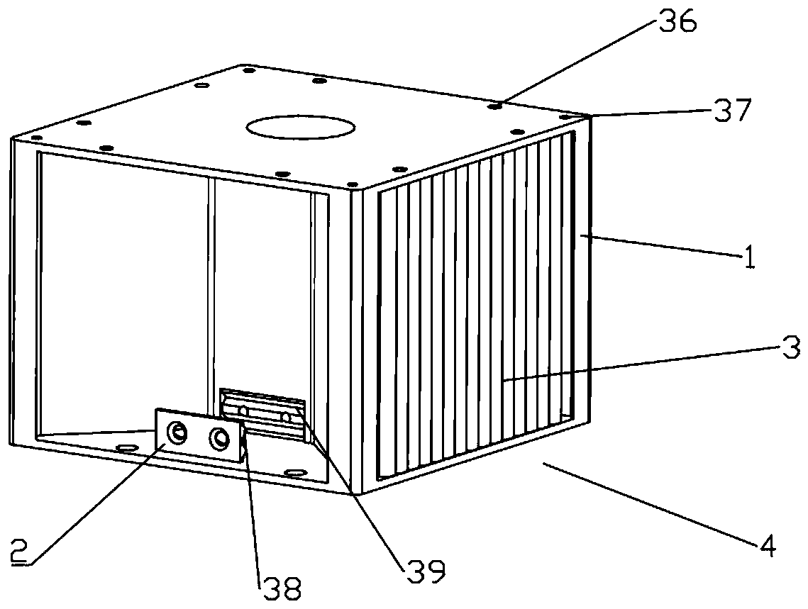 Brake sail deorbiting device applied to vertical satellite