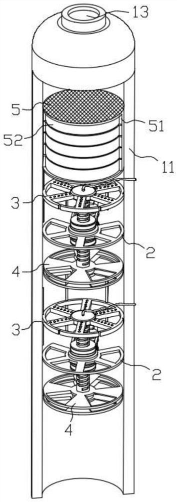 A flue gas purification equipment and purification method for desulfurization and denitrification of industrial naphthalene waste gas