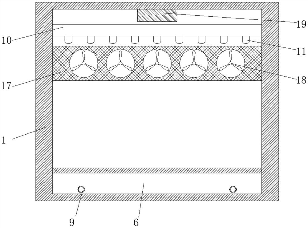 Paint spraying equipment with dust removal function for fire fighting truck whole truck part machining