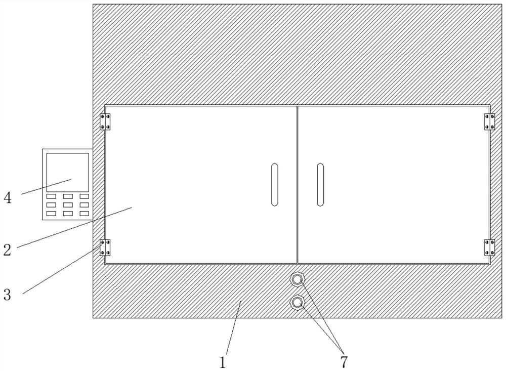 Paint spraying equipment with dust removal function for fire fighting truck whole truck part machining