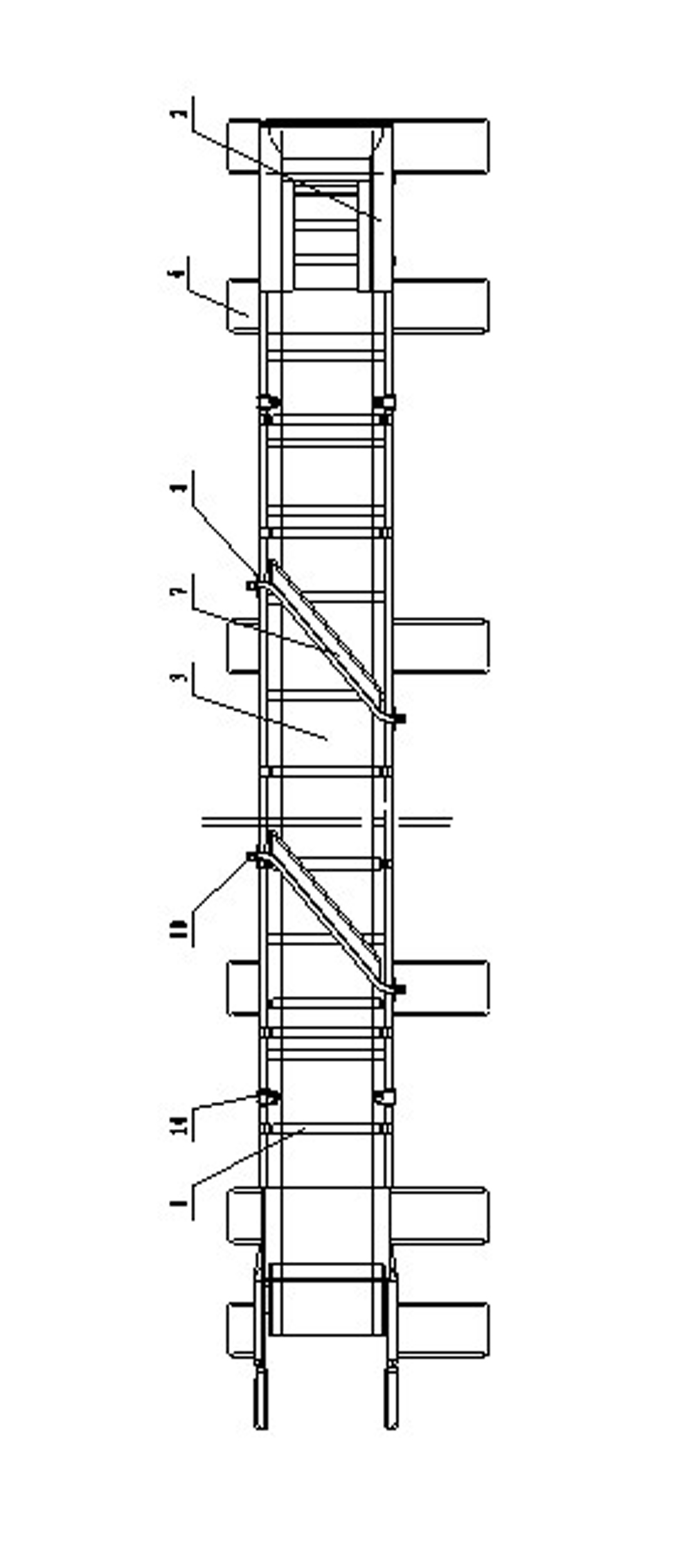 Whole pulling and moving type whole-process unloading belt conveyor for coal mine underground filling