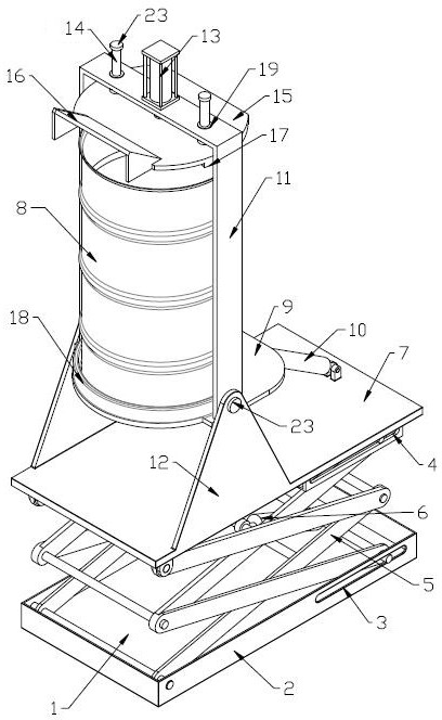 Automatic feeding equipment for molecular sieve ion exchange