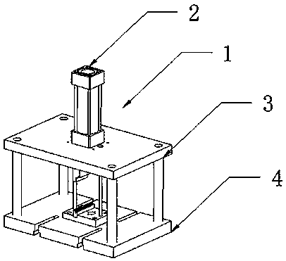 Clamp device for steel plate cutting