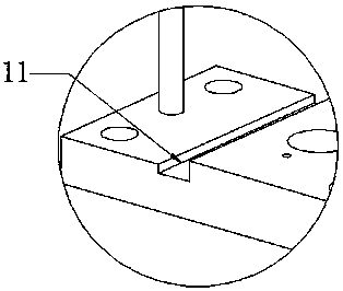 Clamp device for steel plate cutting