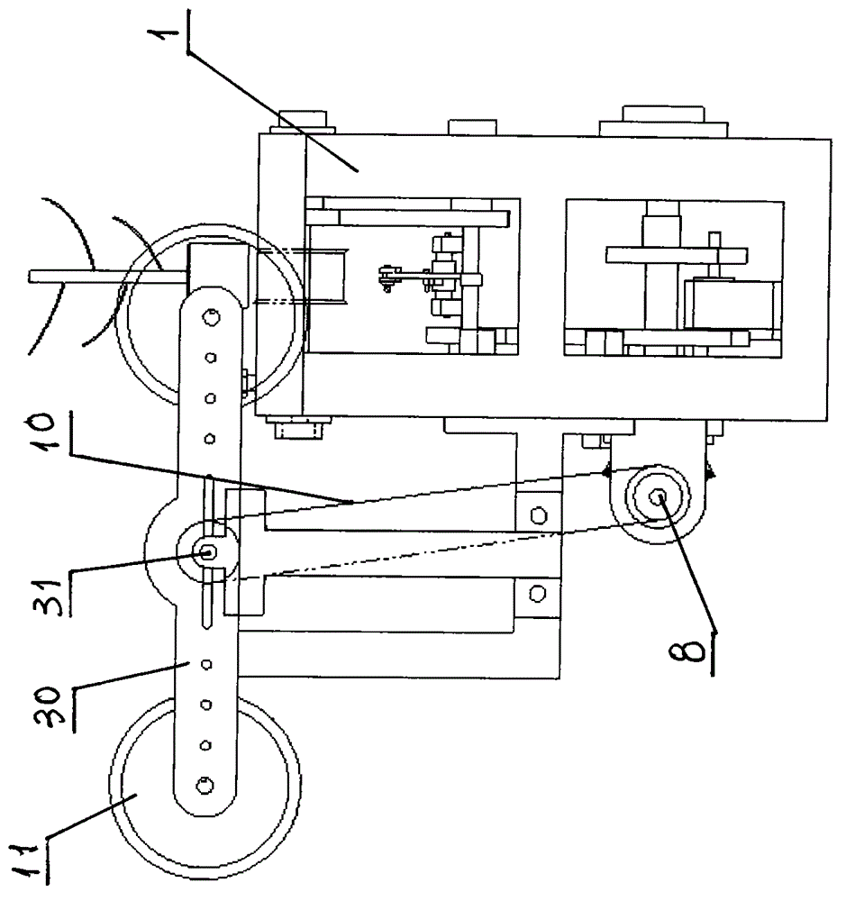 Pot seedling transplanter full-automatic seedling supply apparatus