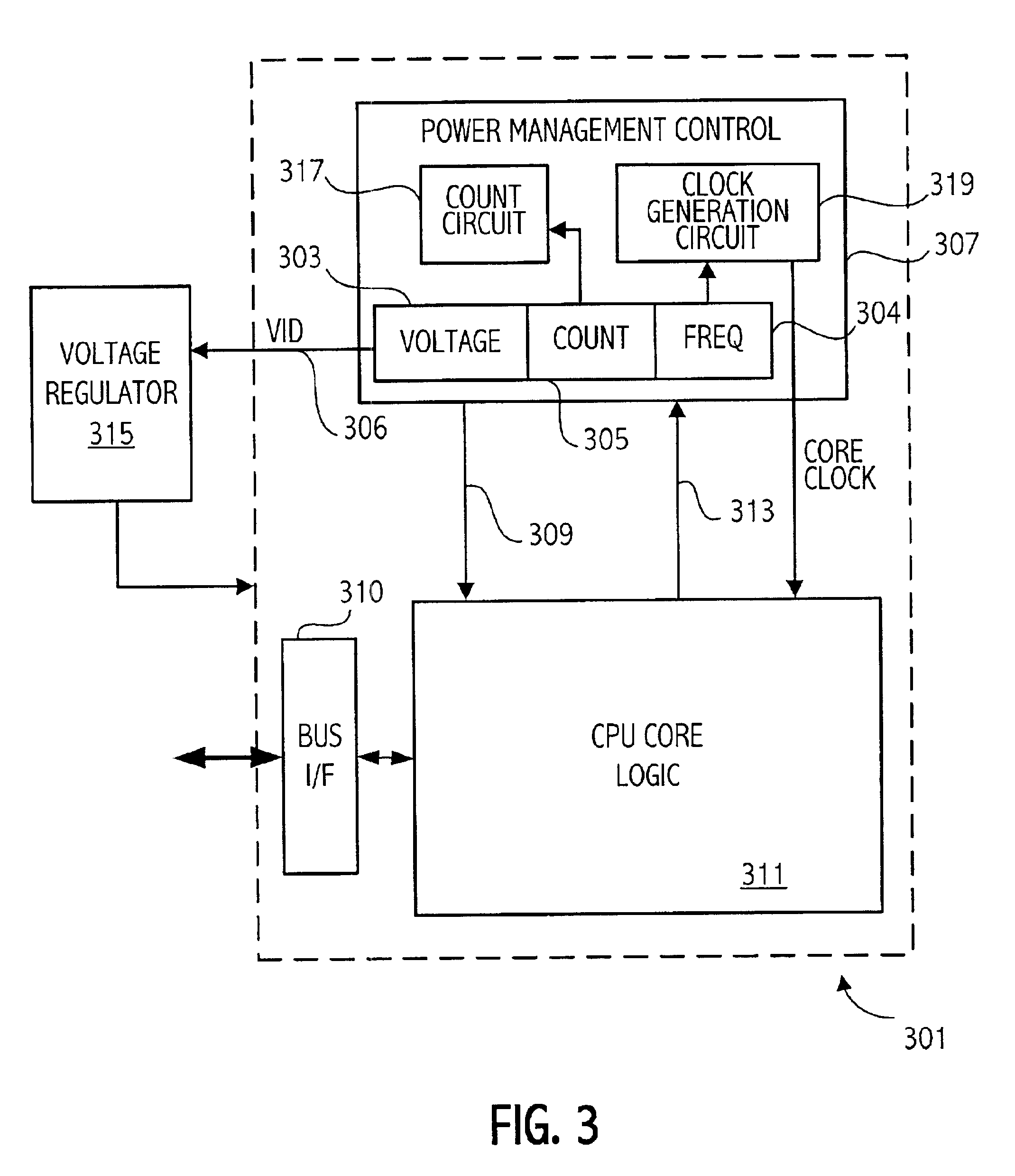 Variable maximum die temperature based on performance state