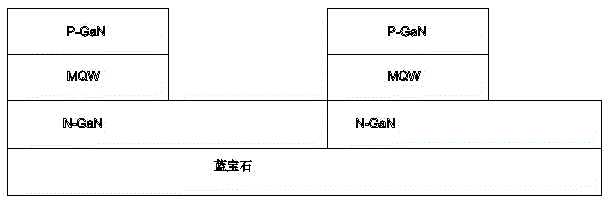 High voltage LED and production technology thereof