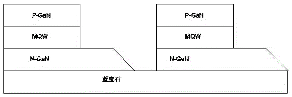 High voltage LED and production technology thereof