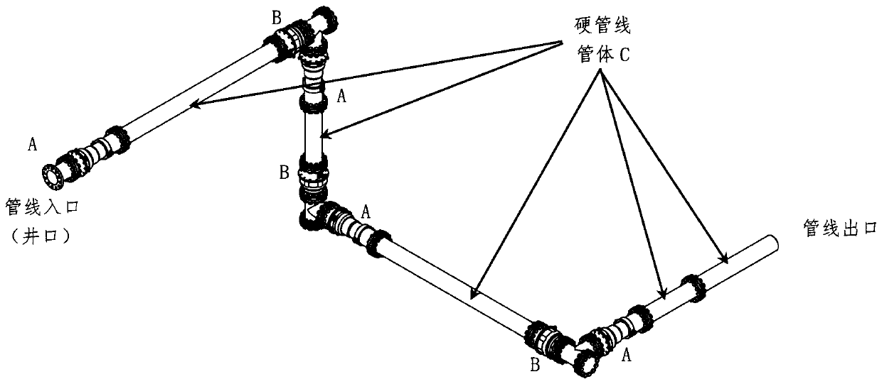 Drilling wellhead suction auxiliary drainage manifold system