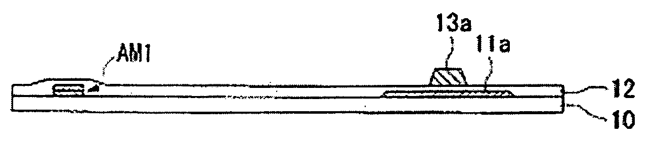 Alignment method, method for manufacturing a semiconductor device, substrate for a semiconductor device, electronic equipment