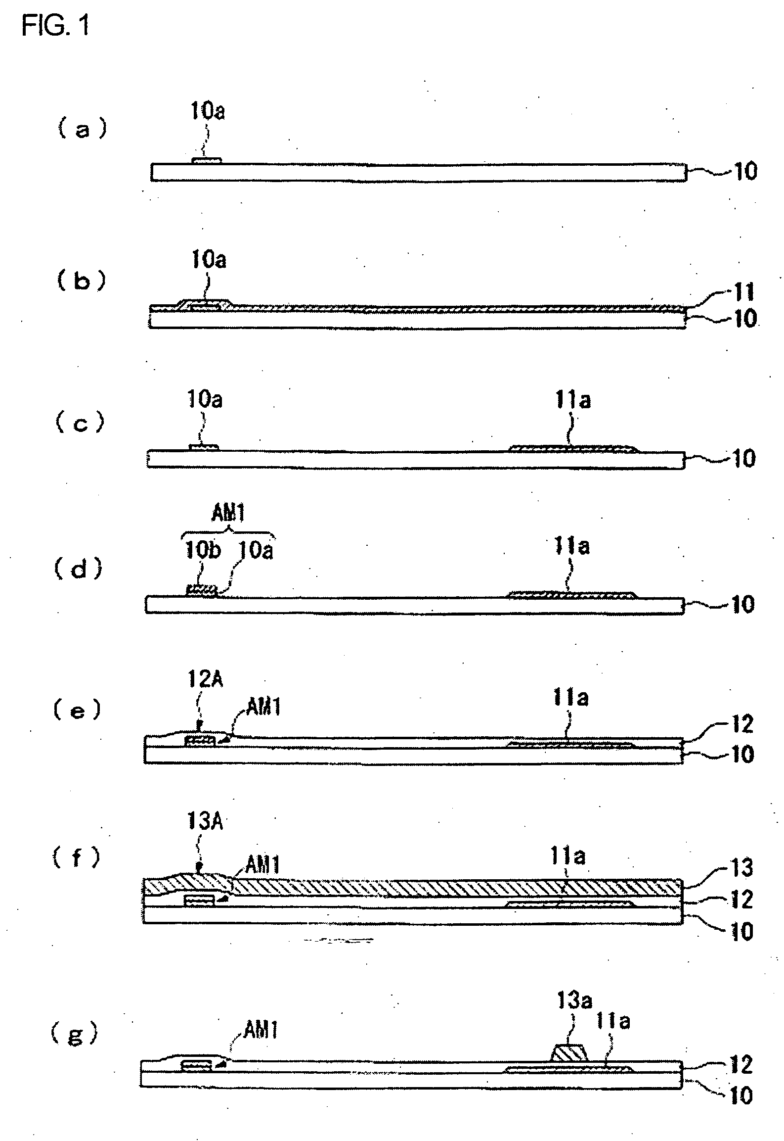 Alignment method, method for manufacturing a semiconductor device, substrate for a semiconductor device, electronic equipment