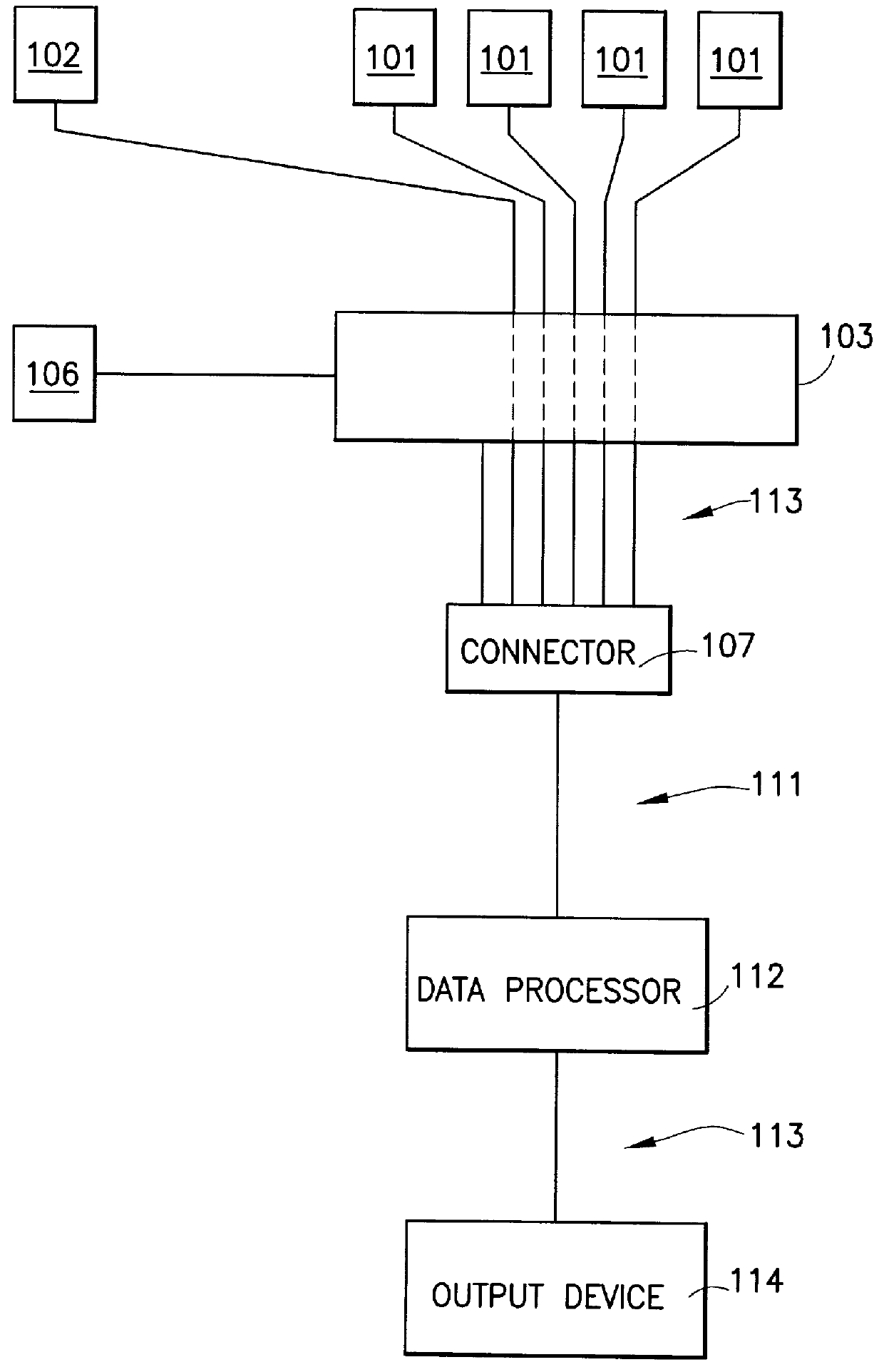 Data input glove having conductive finger pads and thumb pad, and uses therefor