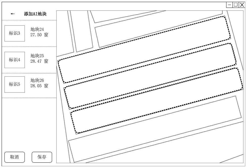 Land parcel grouping method and device