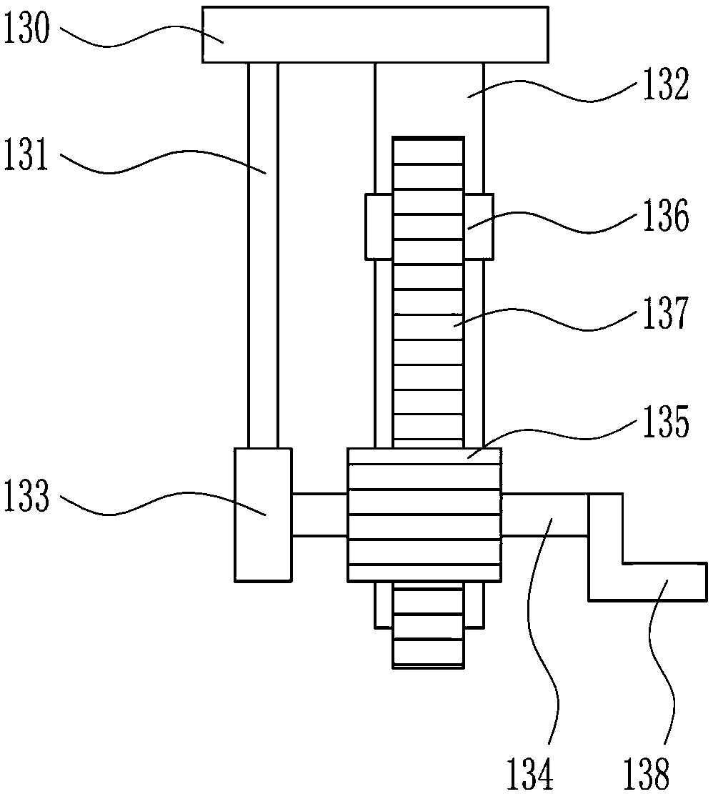 A leather uniform dyeing device