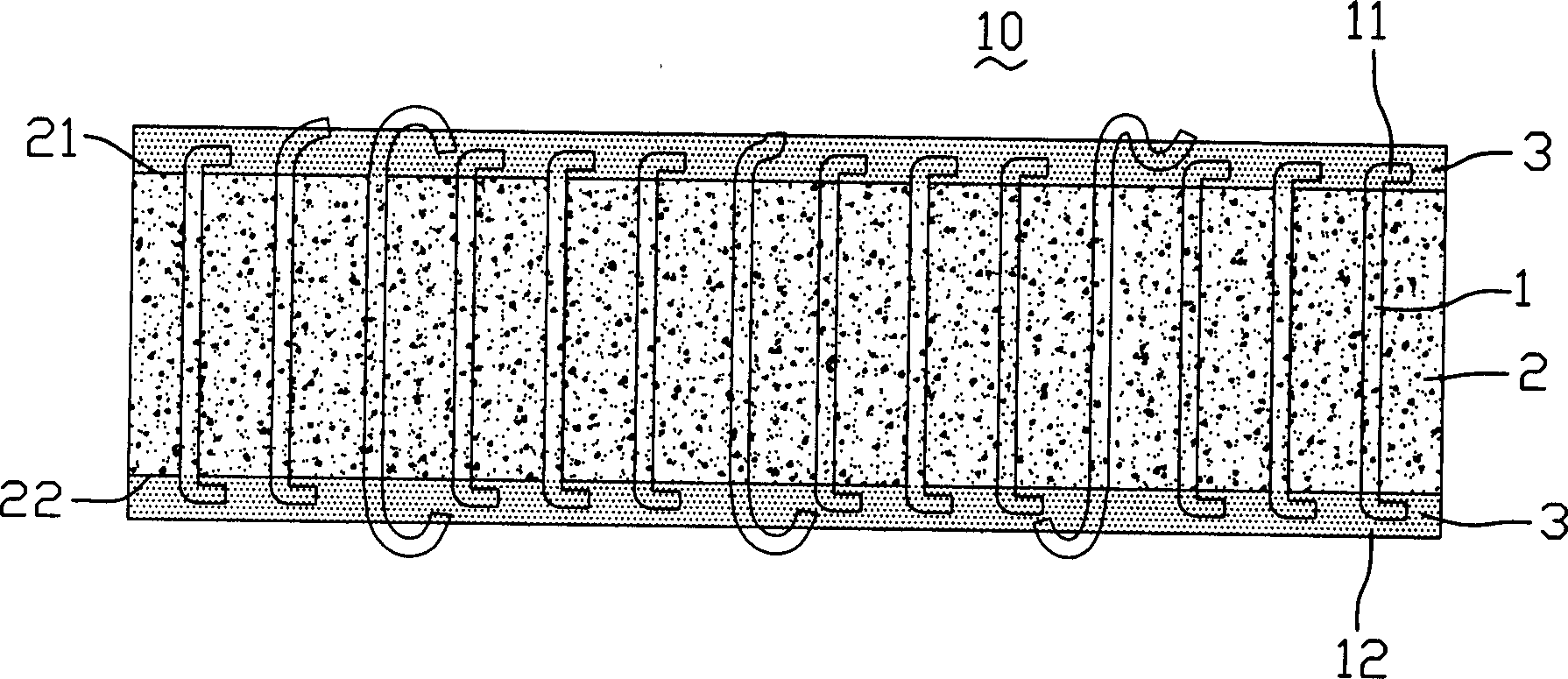 Heat interface material and its making process