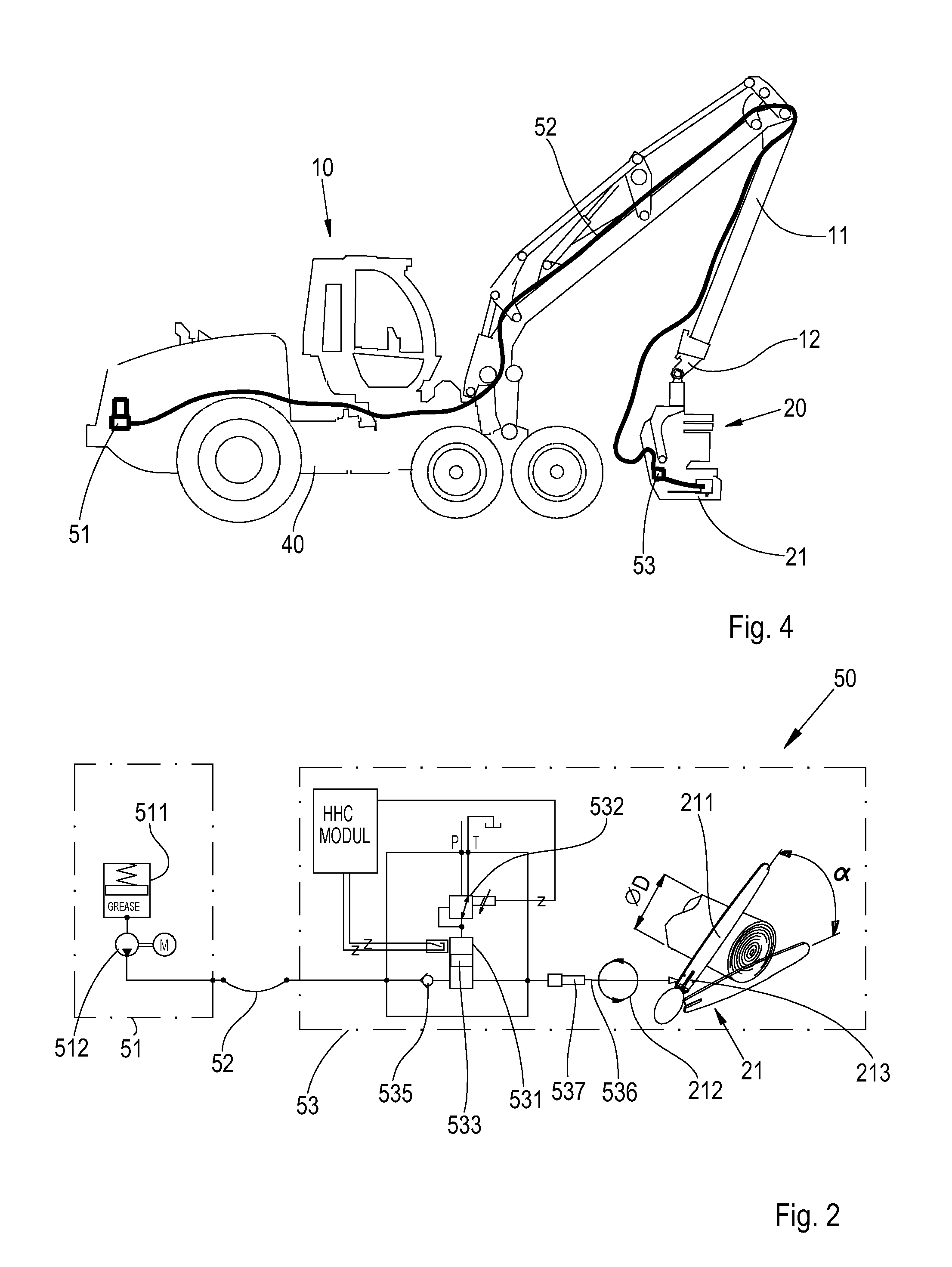 Lubrication system and a working machine