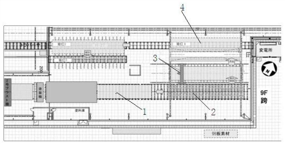 A high-precision and high-efficiency shipbuilding steel plate information printing production line