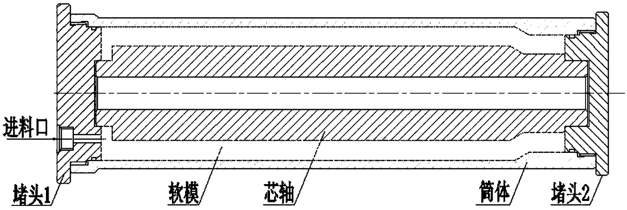 Bonding forming method of silicone rubber soft mold pressing heat insulation layer