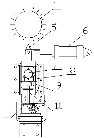 Four-roller brushing machine