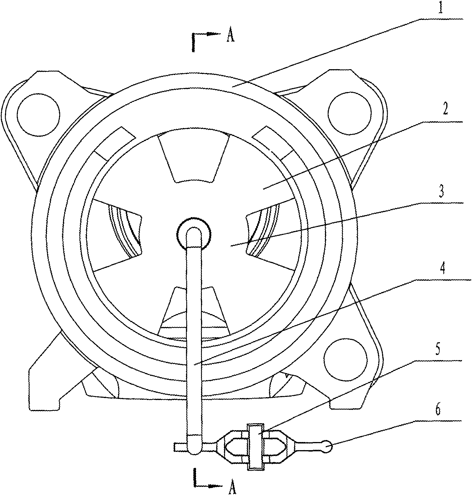 Method for casting cabin casts of aerogenerators