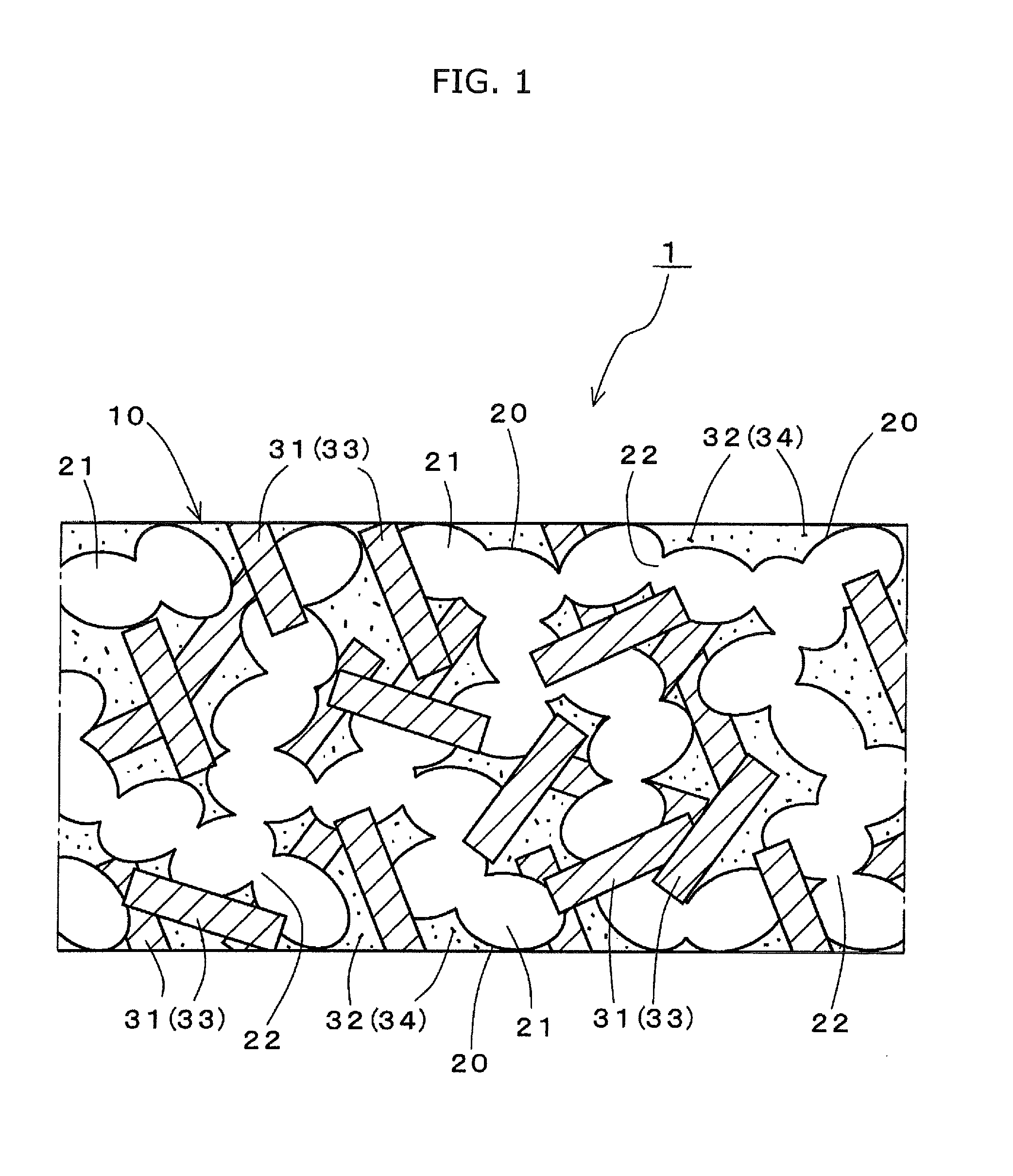 Conductive interconnected porous film and method of production of same