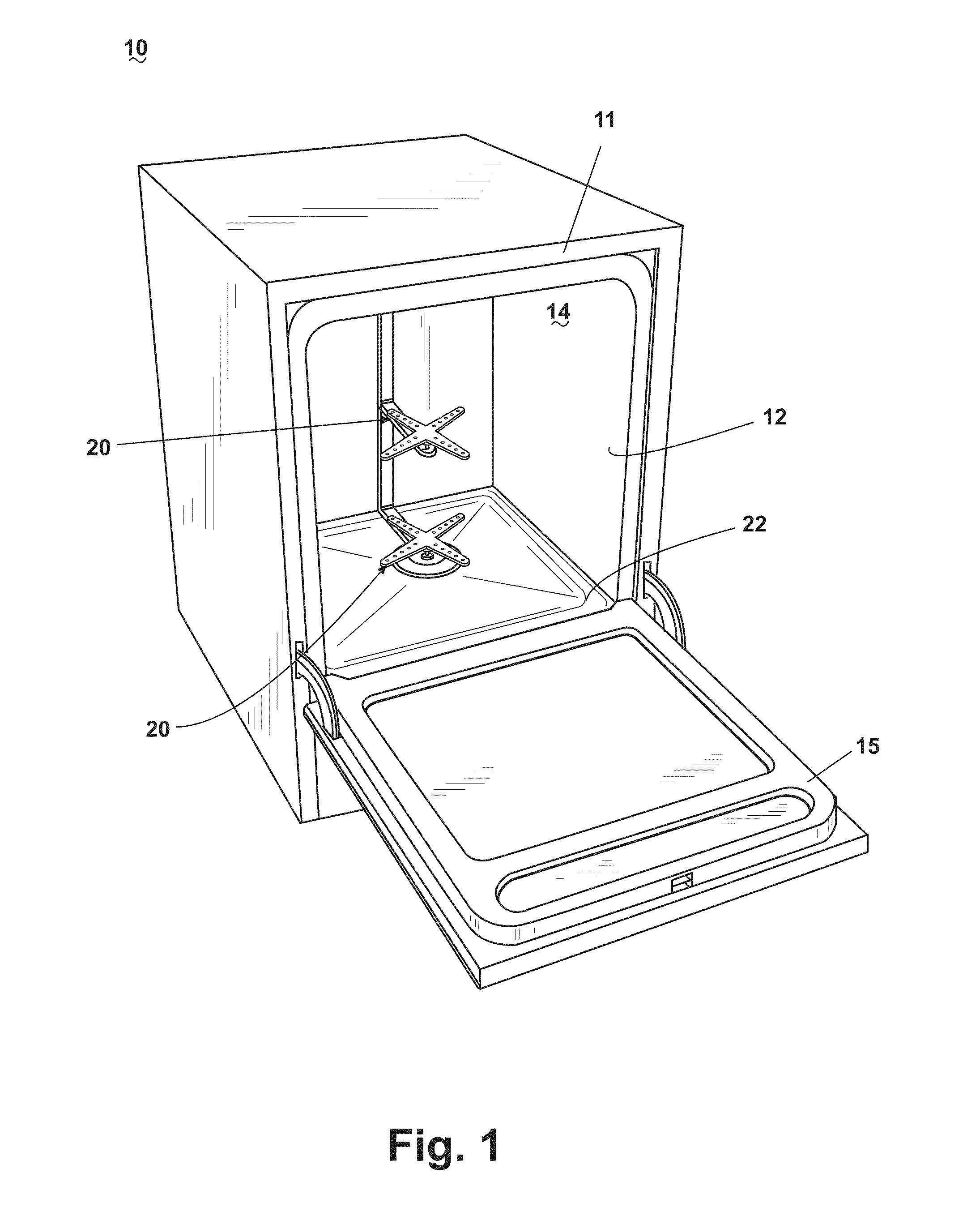 Dishwasher with soil removal