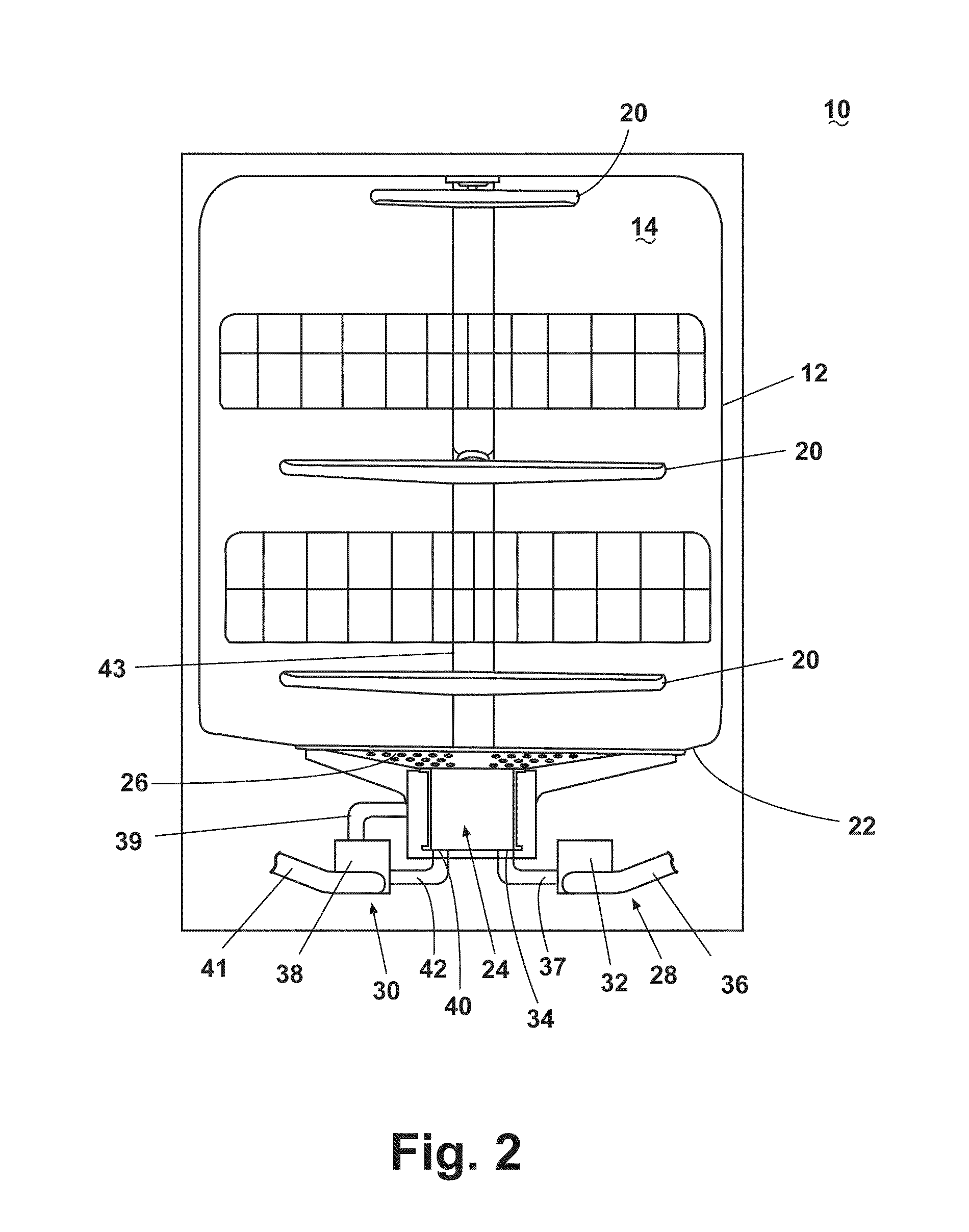 Dishwasher with soil removal