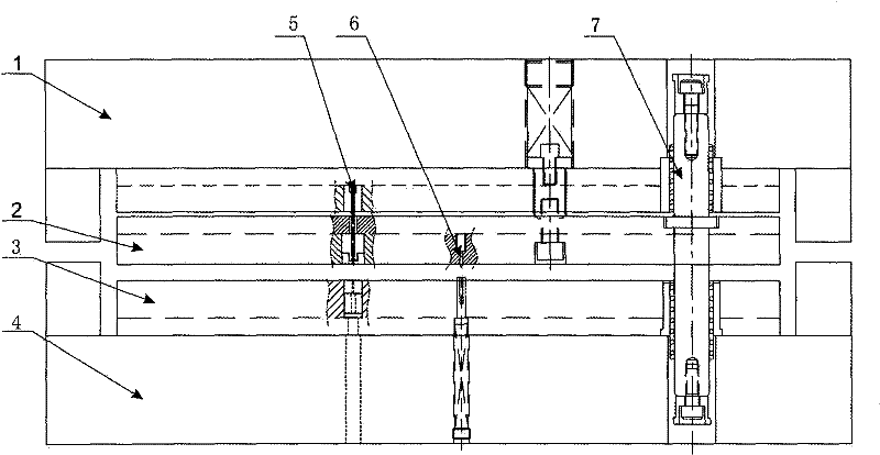 Small hole rapid molding process